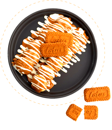 Lotus Biscoff kunafa